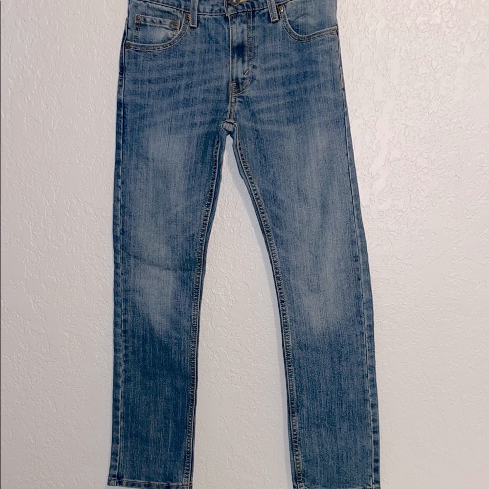 Signature by Levi Strauss Blue Straight-Leg Jeans